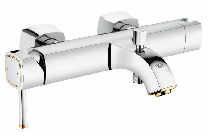  Смеситель Grohe Grandera 23317IG0 хром/золото купить,NaN