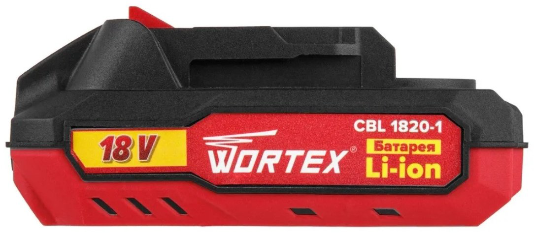 Аккумулятор WORTEX CBL 1820-1 Li-Ion 18.0 В, 2 Ач 18.0 В 1 шт