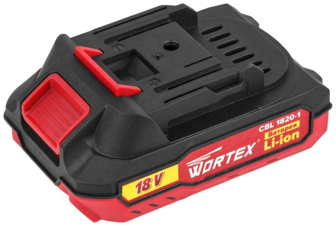 Аккумулятор WORTEX CBL 1820-1 Li-Ion 18.0 В, 2 Ач 18.0 В 1 шт