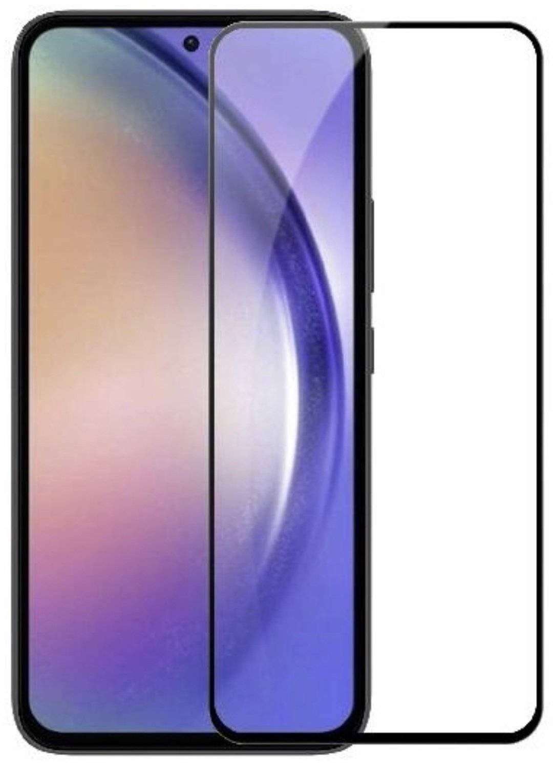 Стекло для Samsung Galaxy A06 черный