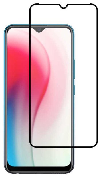 Стекло для Vivo Y3 (2017) черный