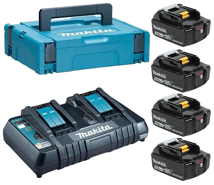 Аккумулятор Makita 198312-4 Li-Ion 5 Ач 4 шт