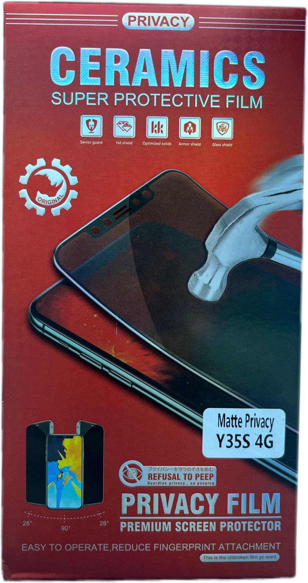 Стекло для Vivo Y35s купить,770