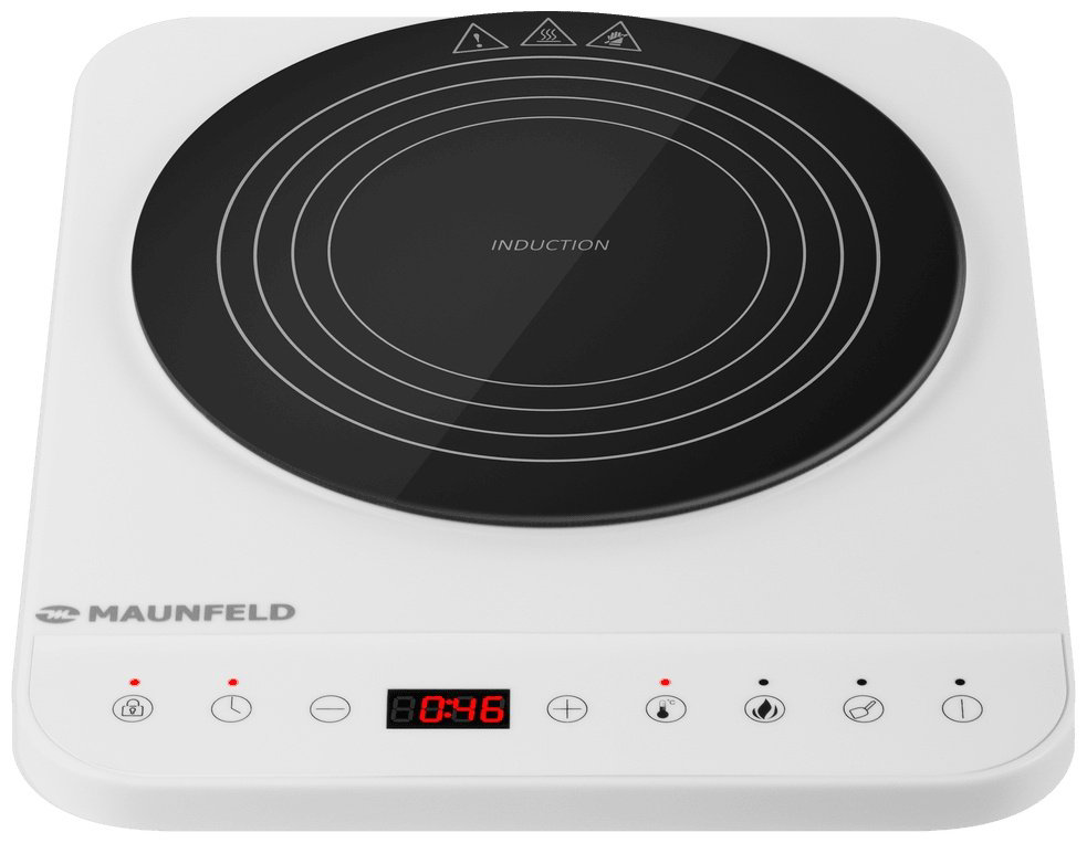 Настольная плита MAUNFELD EFI271TWH белый купить,NaN