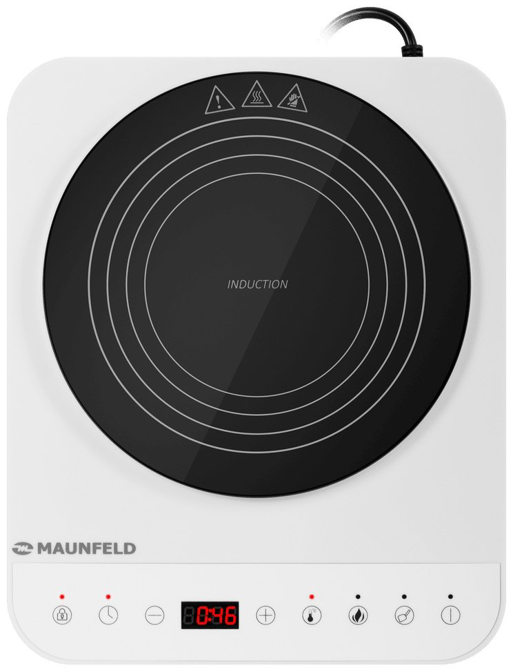 Настольная плита MAUNFELD EFI271TWH белый купить,NaN