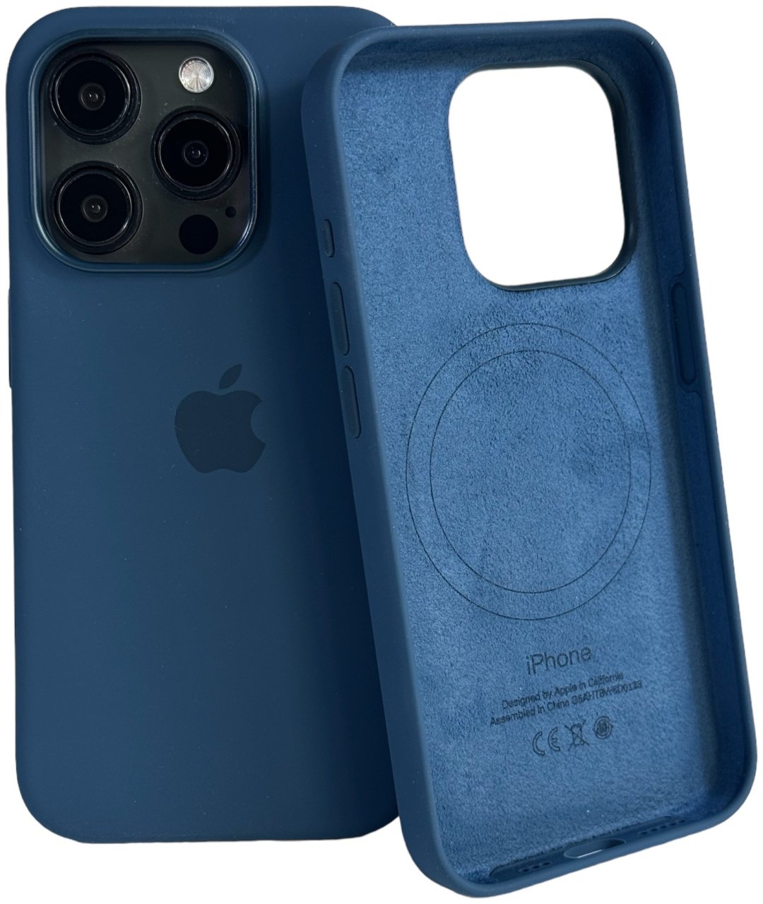 Чехол для Apple iPhone 15 Pro синий - ForteMarket Чехол для Apple iPhone 15 Pro синий купить,7070