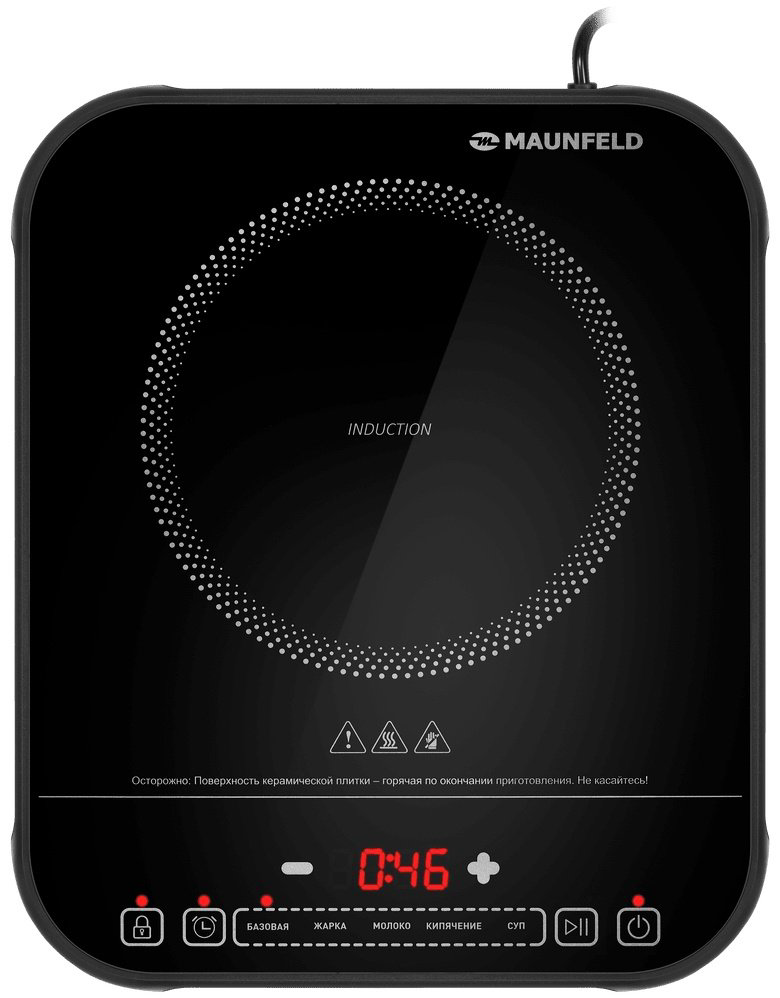 Настольная плита MAUNFELD EFI301TBK черный купить,NaN