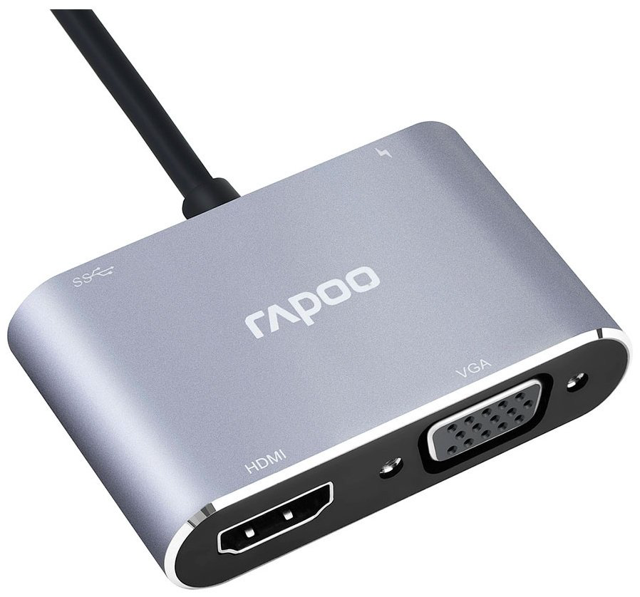 Док-станция Rapoo XD30 серый купить,5990