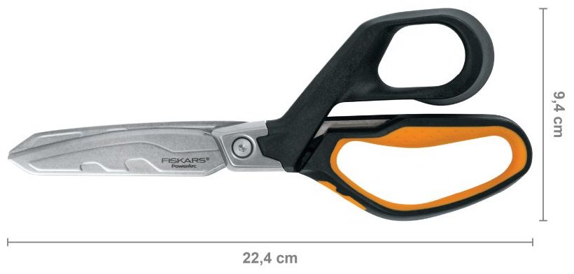 Ножницы строительные FISKARS 1027204 купить,NaN