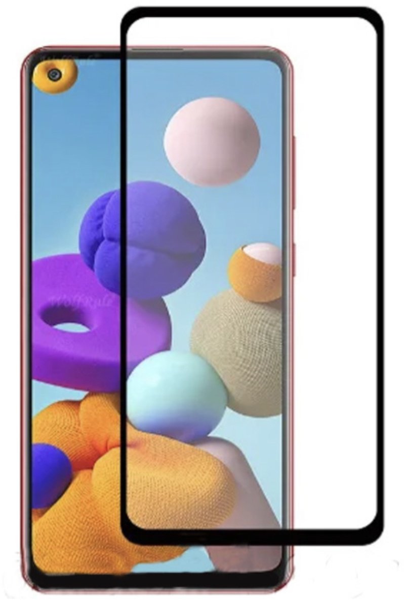 Стекло для Samsung Galaxy A21s черный купить,957