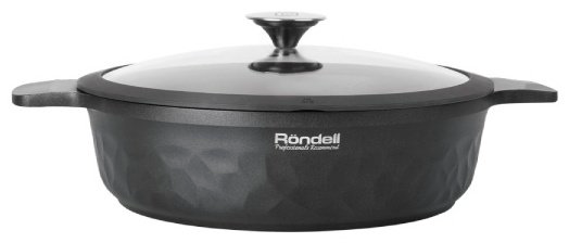 Сотейник Rondell ArtDeco 28 см с антипригарным покрытием, алюминий купить,NaN