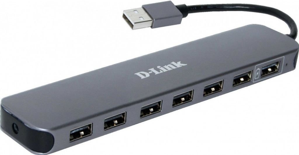 Док-станция D-link DUB-H7/E1A черный
