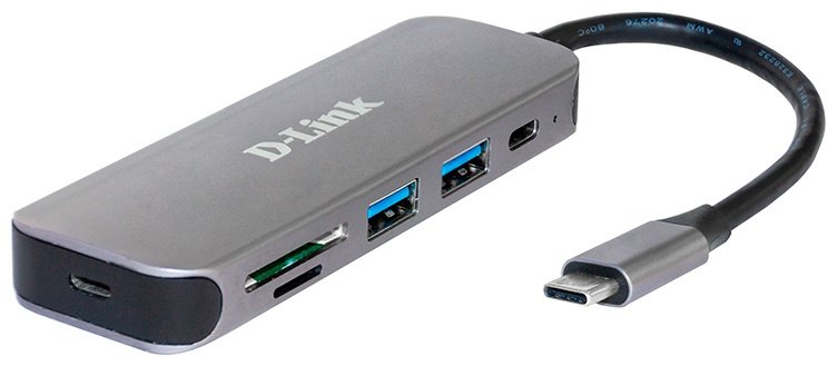 Док-станция D-link DUB-2325 серый купить,0