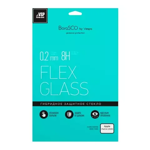 Защитная пленка для планшета BoraSCO Hybrid Glass for Apple IPad Air 10.9" 2020 39531 Transparent