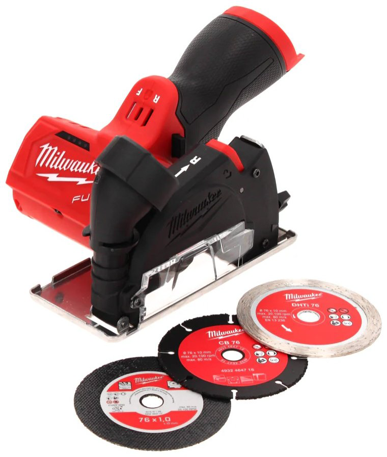 Дисковая пила Milwaukee M12 FCOT-0 4933464618, электрическая - ForteMarket Дисковая пила Milwaukee M12 FCOT-0 4933464618, электрическая купить,125590