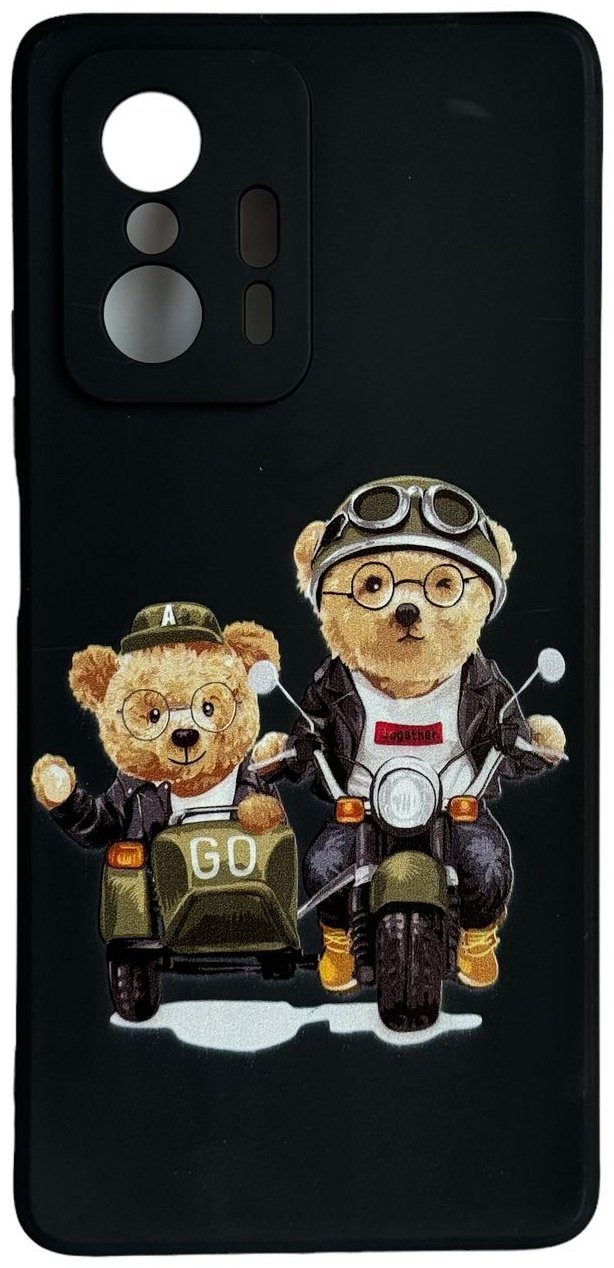 Чехол для Xiaomi 11T черный купить,1281