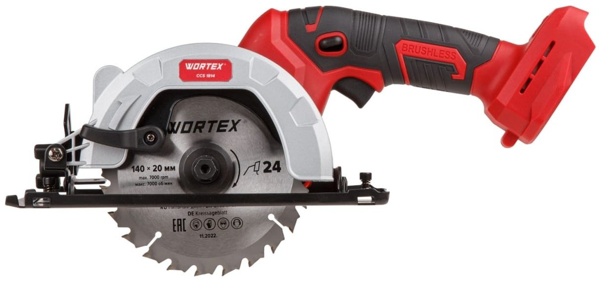 Дисковая пила WORTEX CCS 1814, аккумуляторная купить,NaN