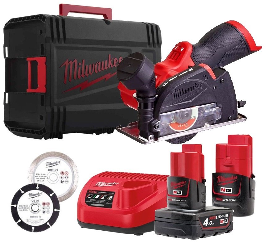 Дисковая пила Milwaukee M12 FCOT-422X 4933464619, аккумуляторная купить,0