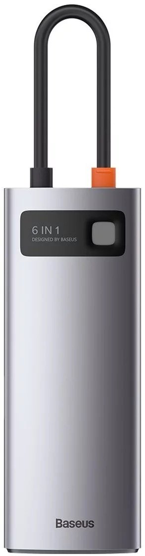 Док-станция Baseus CAHUB-CW0G серый купить,0
