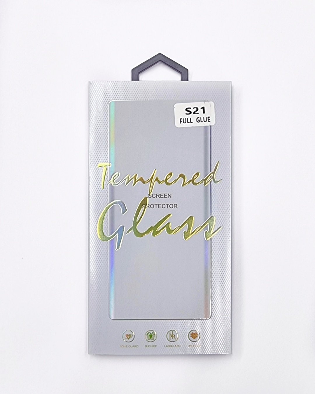 Стекло для Samsung Galaxy S21 черный купить,869