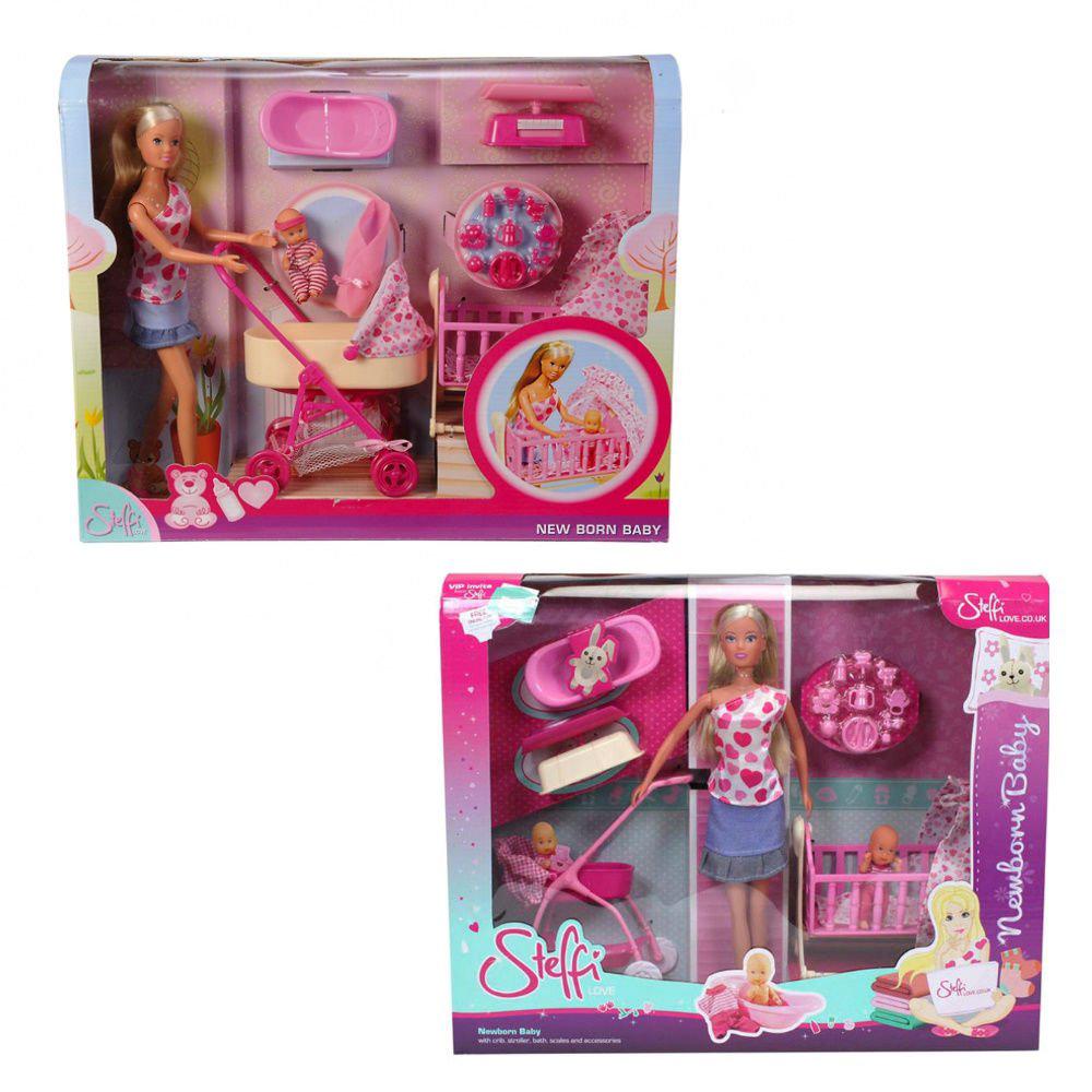 Игровой набор Simba Штеффи с новорожденным 5730861 купить,NaN