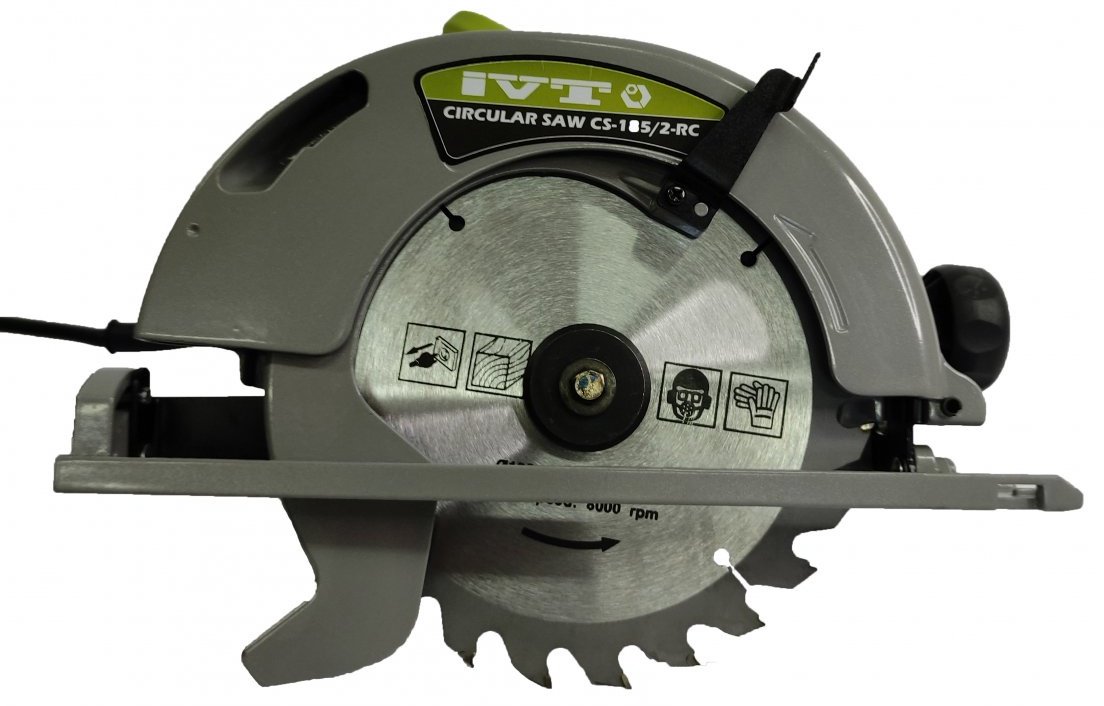 Дисковая пила IVT CS-185/2-RC, электрическая купить,0