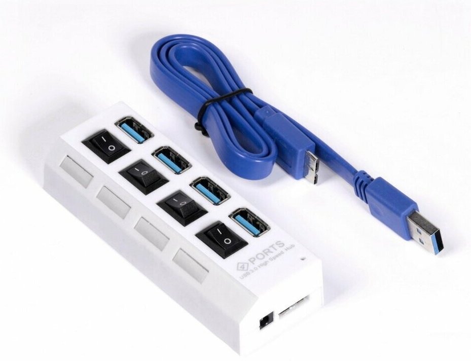 Док-станция Smartbuy SBHA-7304-W белый купить,0