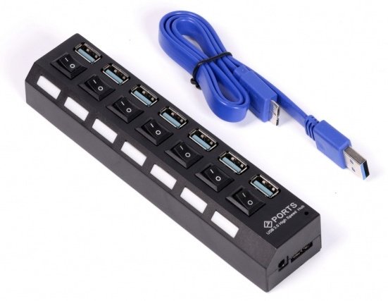 Док-станция Smartbuy SBHA-7307-B черный купить,0