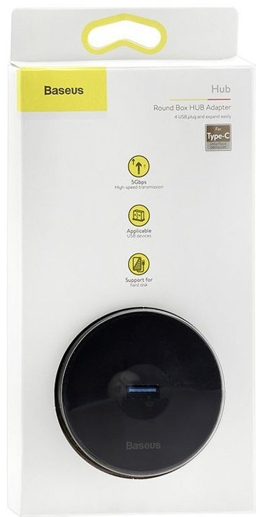 Док-станция Baseus CAHUB-G01 черный купить,0