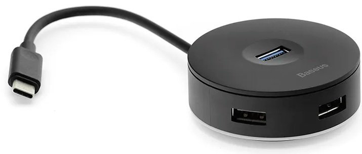 Док-станция Baseus CAHUB-G01 черный купить,NaN
