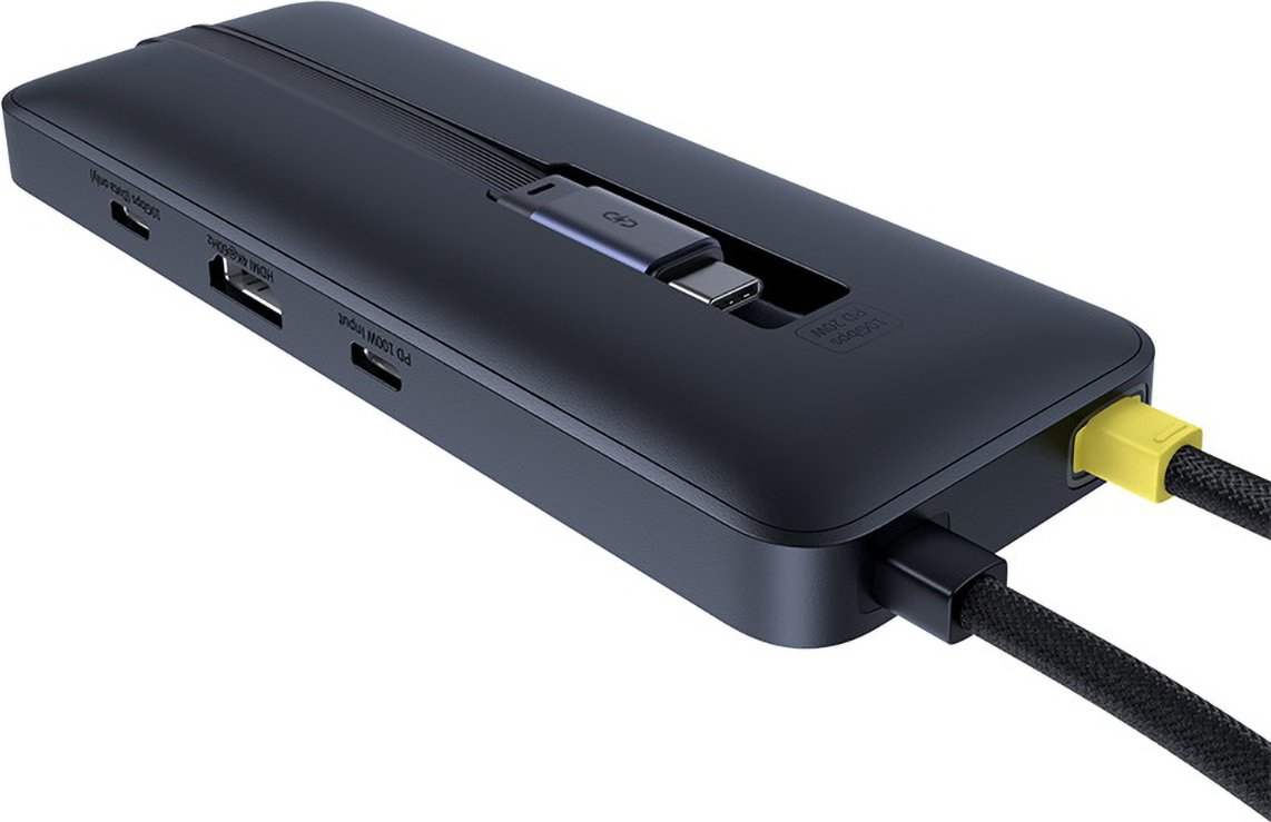 Док-станция Baseus Baseus Dual Fast Charging 6in1 B00070902123-00 черный купить,NaN
