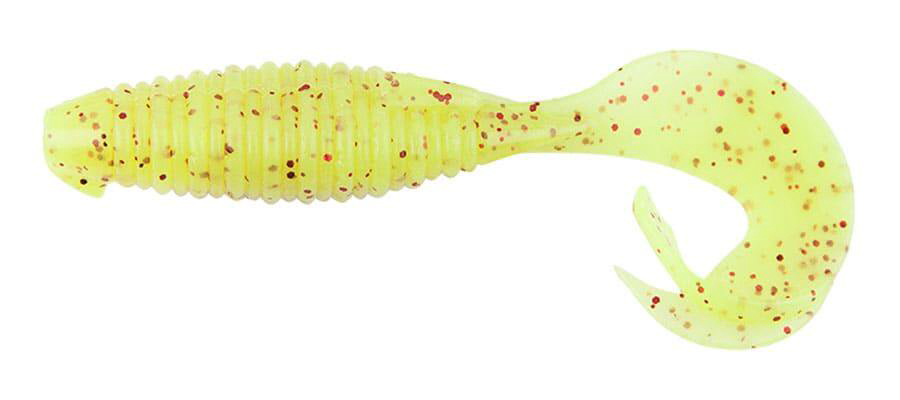 Съедобная приманка Keitech Flapper Grub 100мм желтая купить,NaN