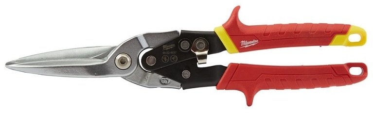 Ножницы строительные Milwaukee Long cut straight aviation 48224537
