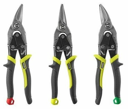 Ножницы строительные RYOBI RHAS3PC 5132006054
