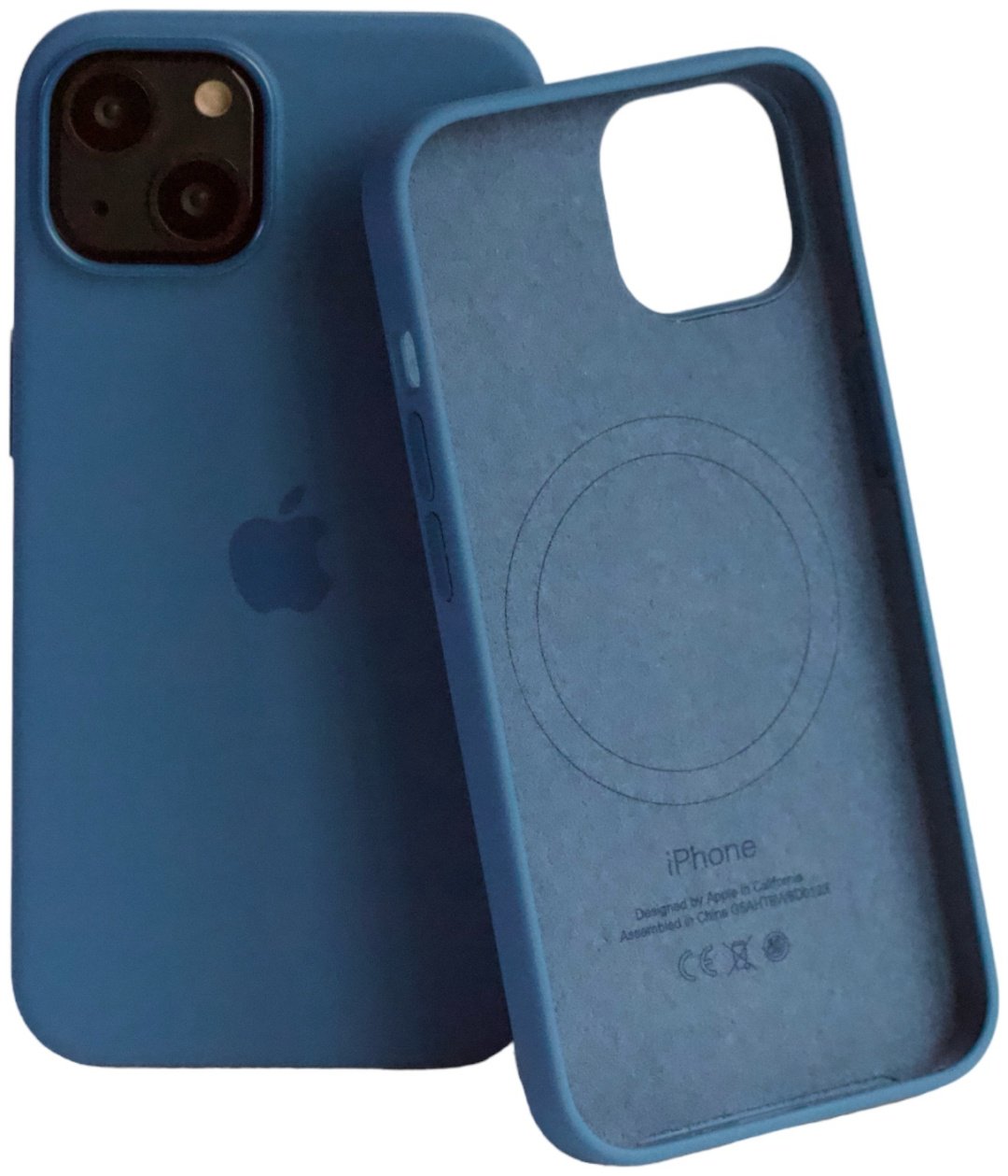 Чехол для Apple iPhone 15 синий купить,7070