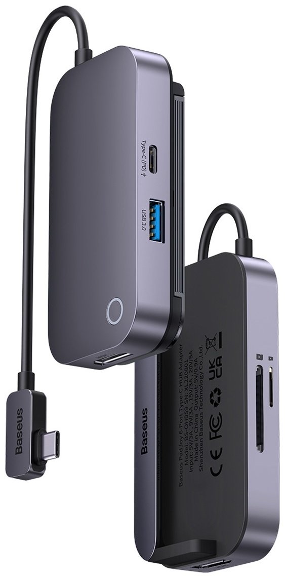 Док-станция Baseus PadJoy 6-Port WKWJ000113 серый
