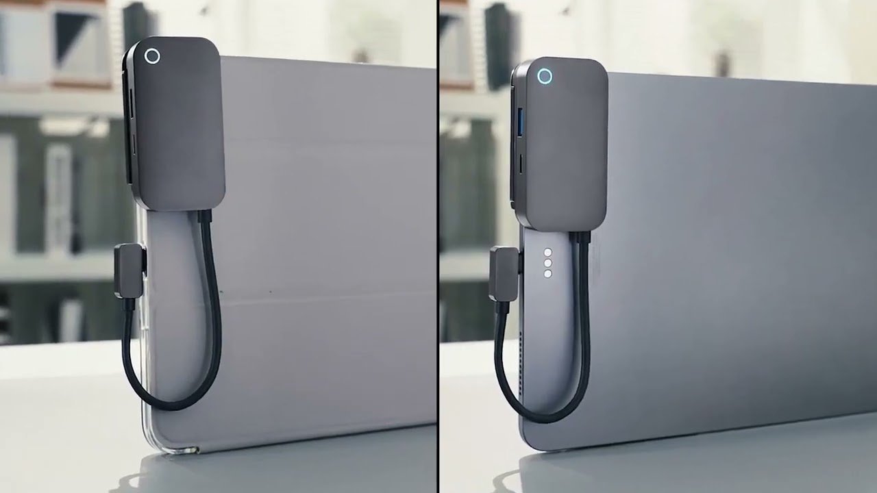 Док-станция Baseus PadJoy 6-Port WKWJ000113 серый купить,0