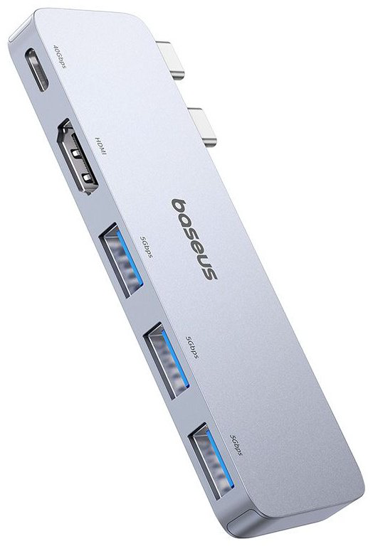 Док-станция Baseus B00052801811-04 серый купить,NaN