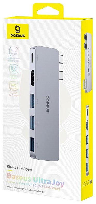 Док-станция Baseus B00052801811-04 серый купить,0