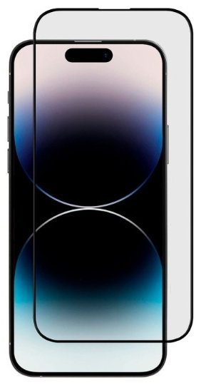 Стекло для Apple iPhone 15 Pro Max черный