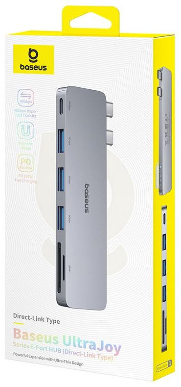 Док-станция Baseus B00052802811-03 серый купить,NaN