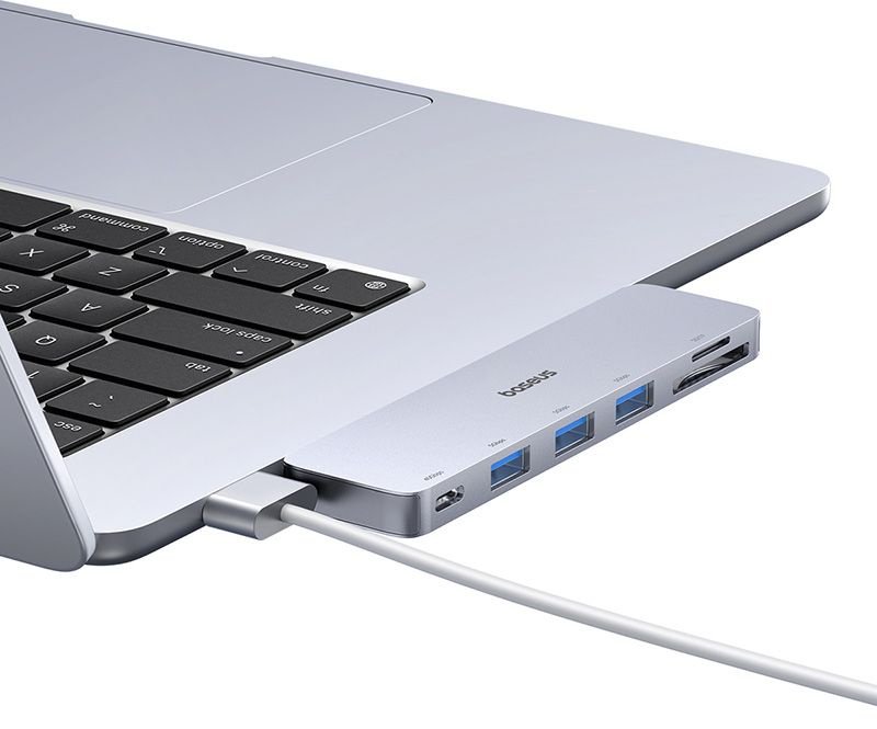 Док-станция Baseus B00052802811-03 серый купить,0