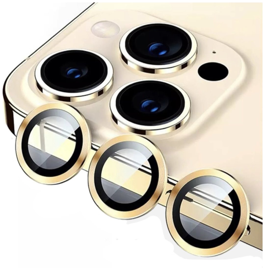 Стекло для Apple iPhone 15 Pro Max золотистый