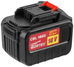 Аккумулятор WORTEX CBL 1860 18.0 В, 6.0 А/ч, Li-Ion ALL1 (18.0 В, 6.0 А/ч) 1 шт
