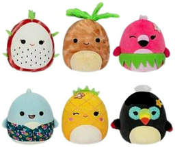 Squishmallows Сквишмэллоус SQJW515MS Игрушка-сюрприз с запахом, 12 см, в ассорт. TM Squishmallows, высота 12 см, мультиколор