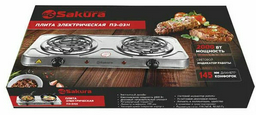 Настольная плита SAKURA ПЭ-03H стальной