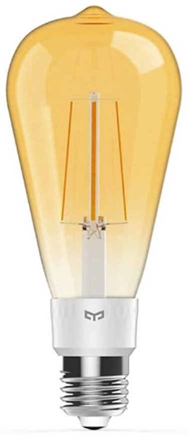 Yeelight 6W E27, светодиодная, теплый белый