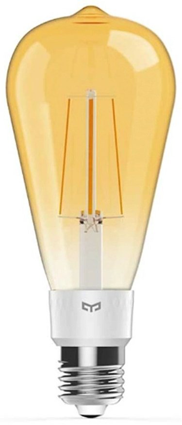 Yeelight 6W E27, светодиодная, теплый белый купить,NaN