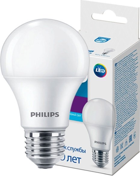 Philips 11W E27, светодиодная, холодный белый