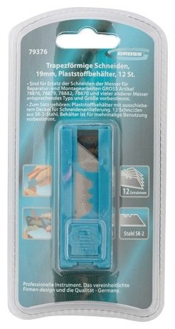 Канцелярский нож Gross 79376 голубой - ForteMarket Канцелярский нож Gross 79376 голубой купить,0